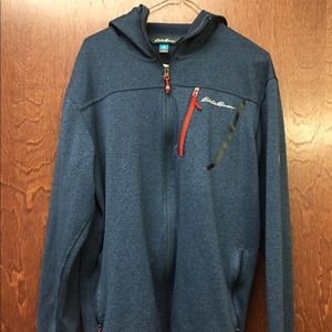 Eddie Bauer First Ascent fleece zipper hoodie